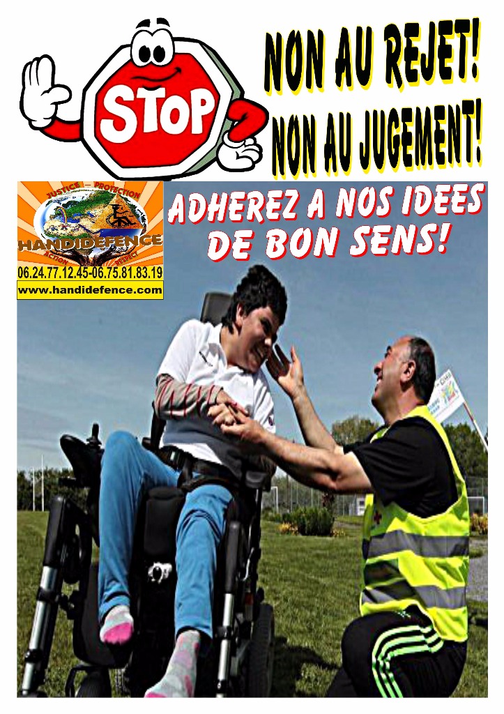 NON REJET!
NON AU JUGEMENT!
